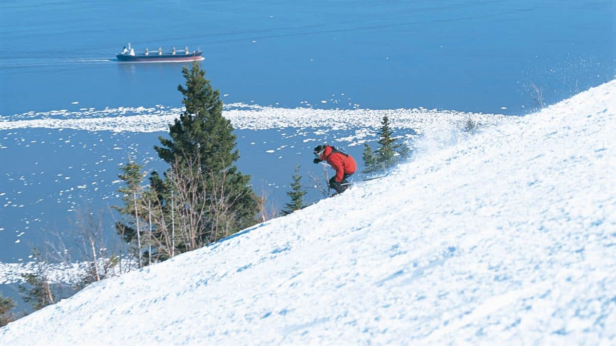 Véhicule Vayo au Massif de Charlevoix
